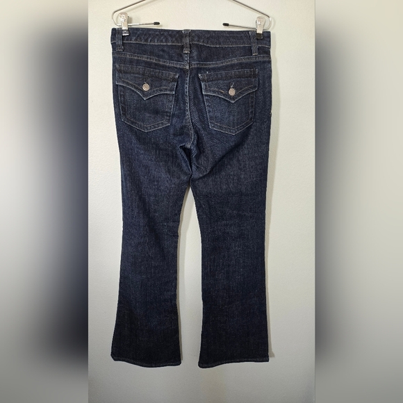 The Limited Bootcut Dark Wash Jeans Size 6 Long - Picture 2 of 5
